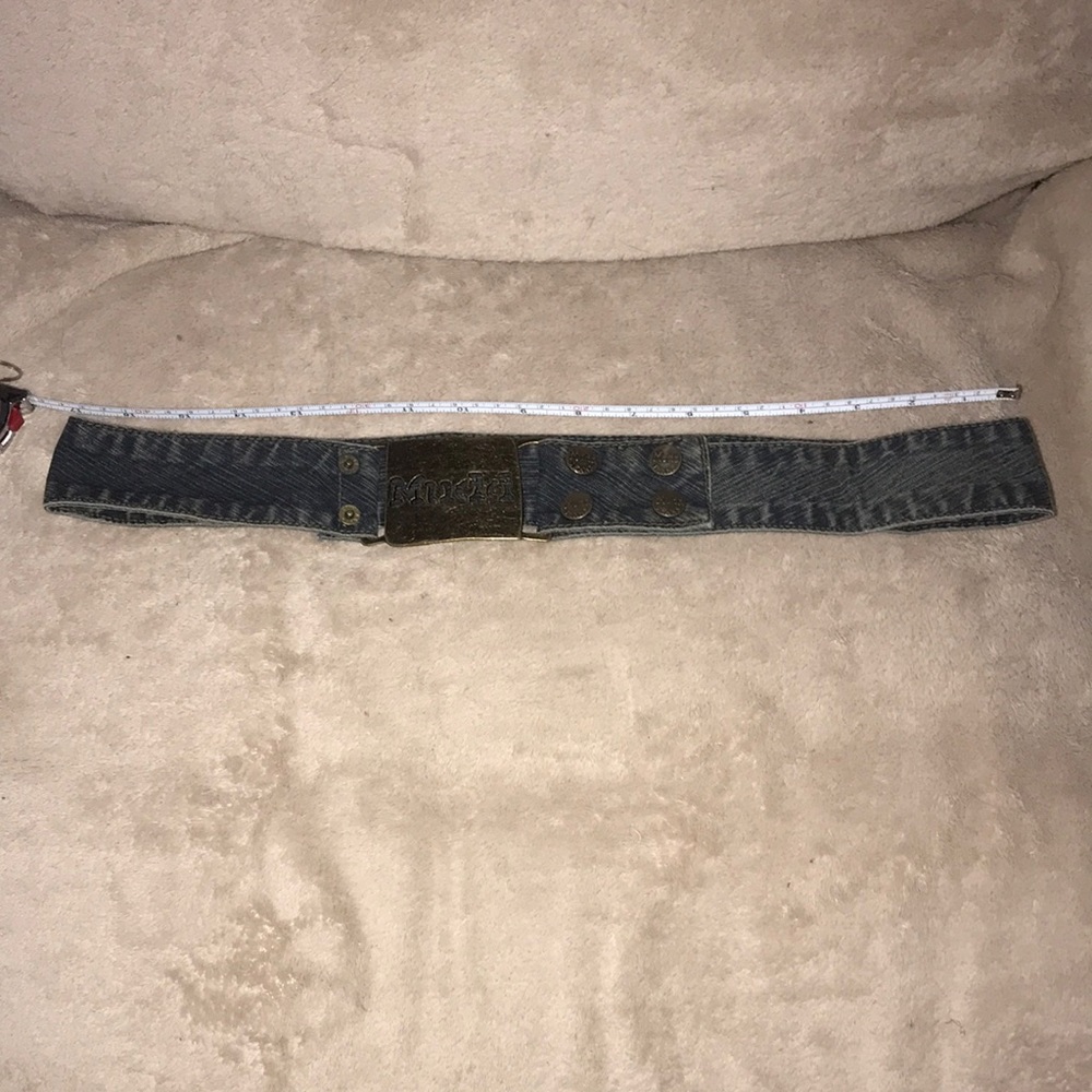Mudd jean belt with 4 snap button closure 31-32” waist 💕